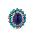 Bague cocktail en or jaune de la maison Boucheron