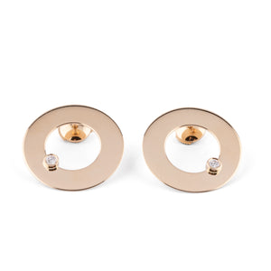 Boucles d'oreilles or jaune de la maison Dinh Van