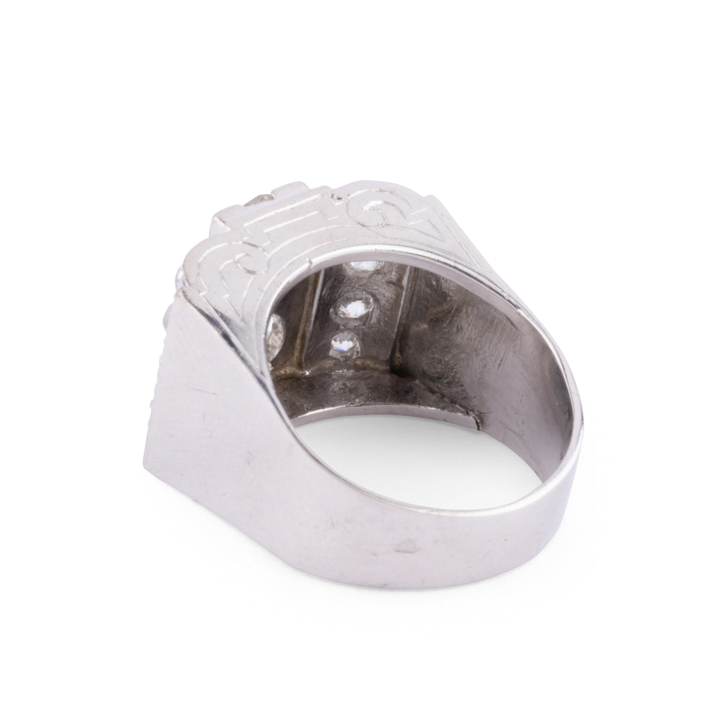 Bague platine en diamant 1930