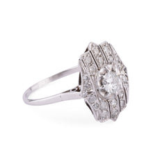 Charger l&#39;image dans la galerie, Bague en platine plate
