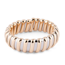 Charger l&#39;image dans la galerie, Bracelet or et acier de la maison Bvlgari
