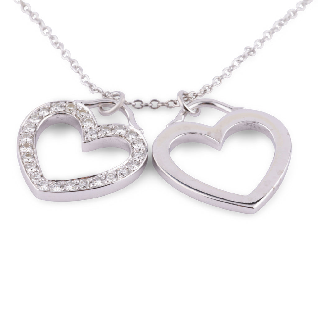 Collier en or gris et diamant de la maison Tiffany & Co