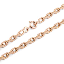 Charger l&#39;image dans la galerie, Collier en or jaune maille força limé
