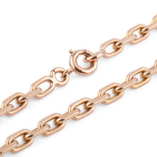 Charger l&#39;image dans la galerie, Collier en or jaune maille força limé
