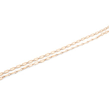Charger l&#39;image dans la galerie, Collier en or jaune maille força limé
