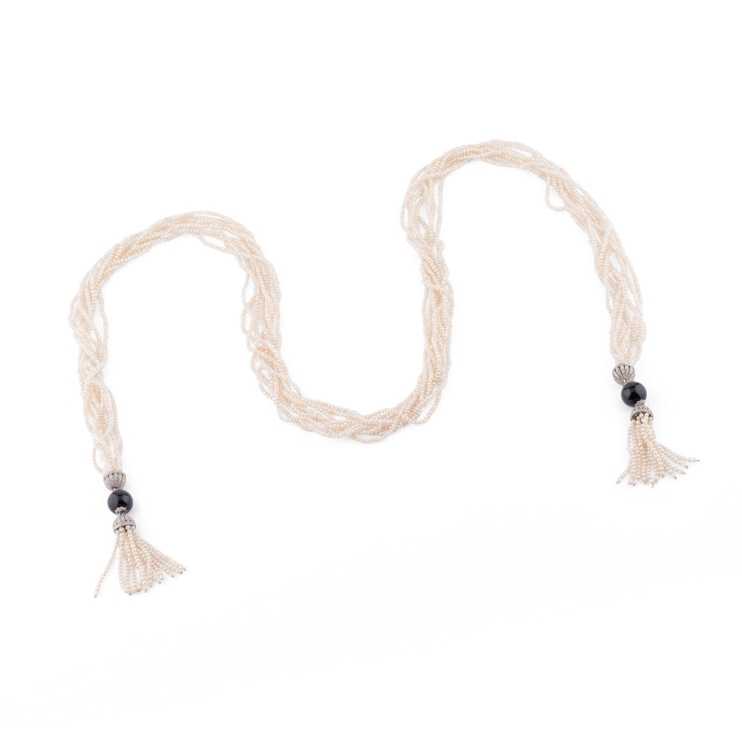 Collier Bayadère en perles fines