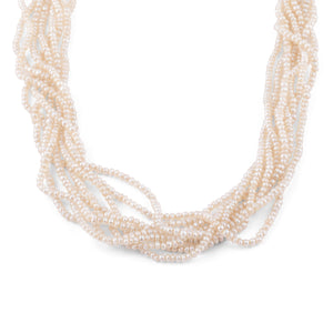 Collier Bayadère en perles fines