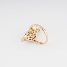 Charger l&#39;image dans la galerie, Bague or marquise diamants
