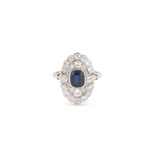 Charger l&#39;image dans la galerie, Bague marquise en platine
