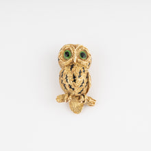 Charger l&#39;image dans la galerie, Broche Chouette de la Maison Hermès
