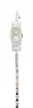Charger l&#39;image dans la galerie, Montre Platine et Diamants 1930 - adalgyseboutique
