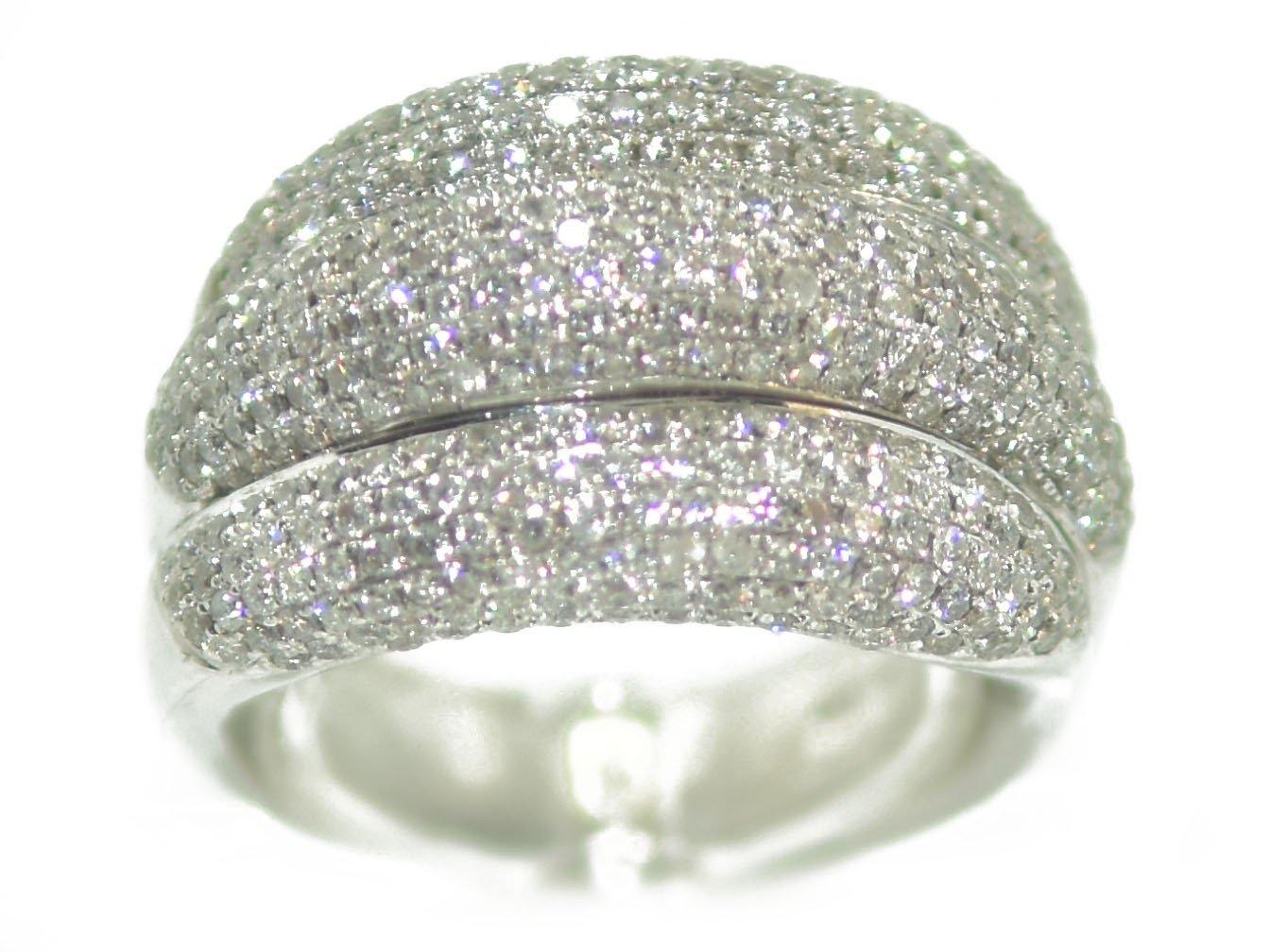 Bague jonc en diamant - adalgyseboutique