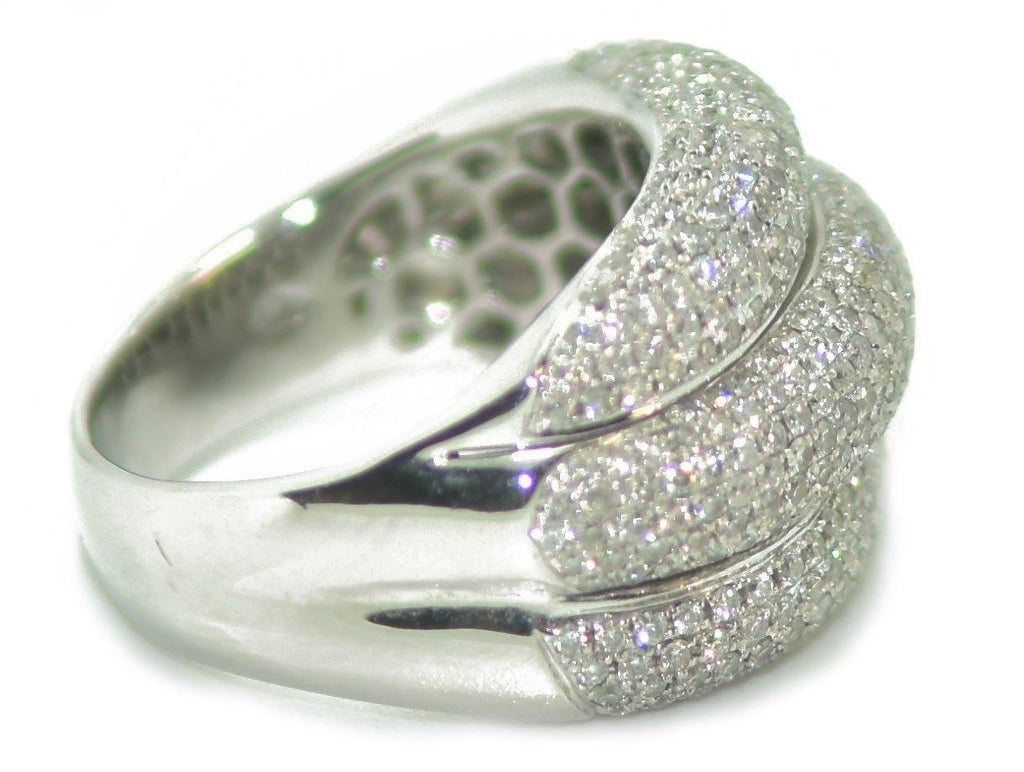 Bague jonc en diamant - adalgyseboutique