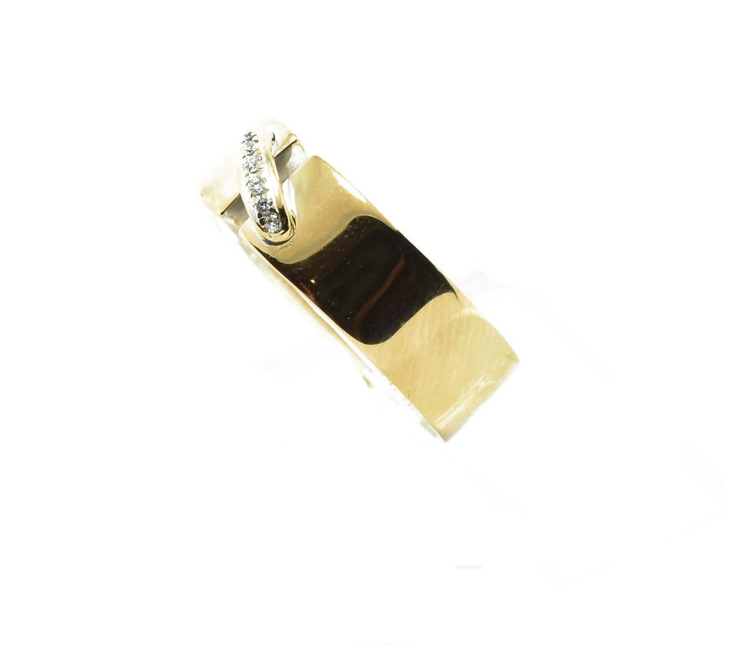 Bague Signée Chaumet or jaune et diamant - adalgyseboutique