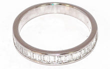 Charger l&#39;image dans la galerie, Alliance or gris  Diamant Baguettes - adalgyseboutique
