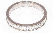 Charger l&#39;image dans la galerie, Alliance or gris  Diamant Baguettes - adalgyseboutique
