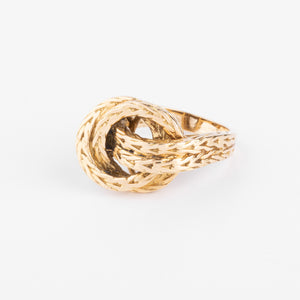 Bague or jaune signé Hermès collection Vendôme