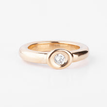 Charger l&#39;image dans la galerie, Bague or jaune et diamant de la maison Chaumet
