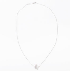 Collier or gris et diamants de la maison Dinh Van