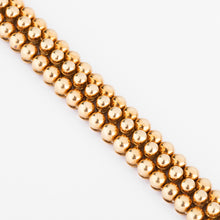 Charger l&#39;image dans la galerie, Bracelet or jaune 18k signé et numéroté de la maison Boucheron collection Grains de Raisin

