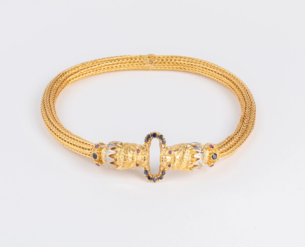 Collier en or jaune de la maison Lalaounis