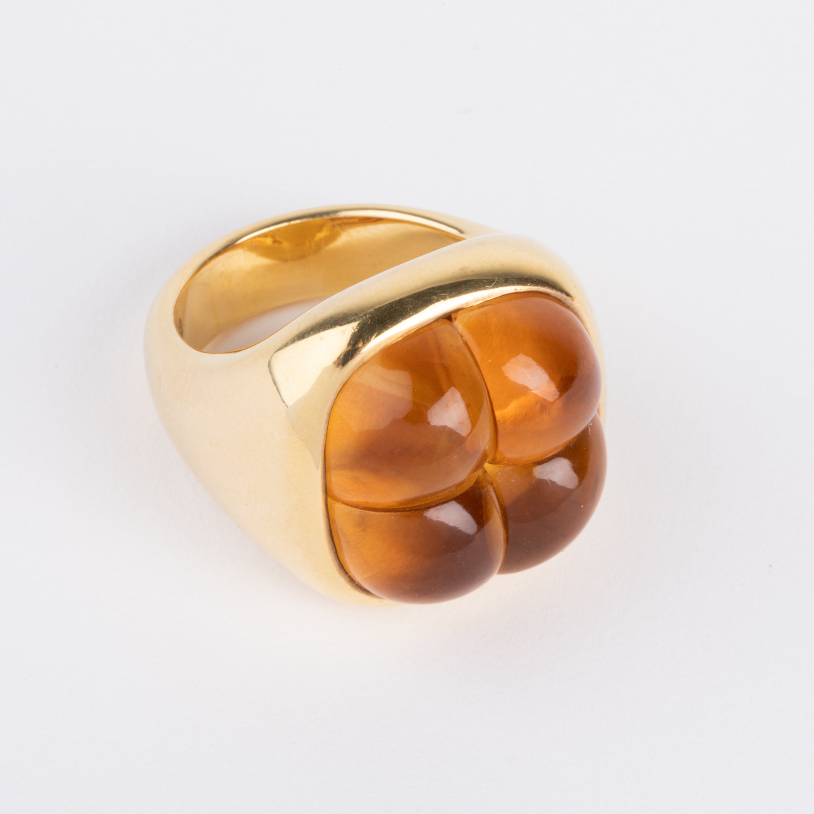 Bague en or jaune de la maison Pomellato Collection Mosaique