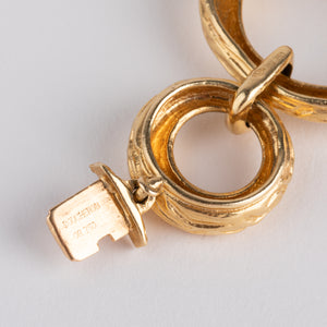 Bracelet en or jaune et diamants de la maison Boucheron