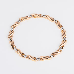 Collier de la maison Cartier bi-colore