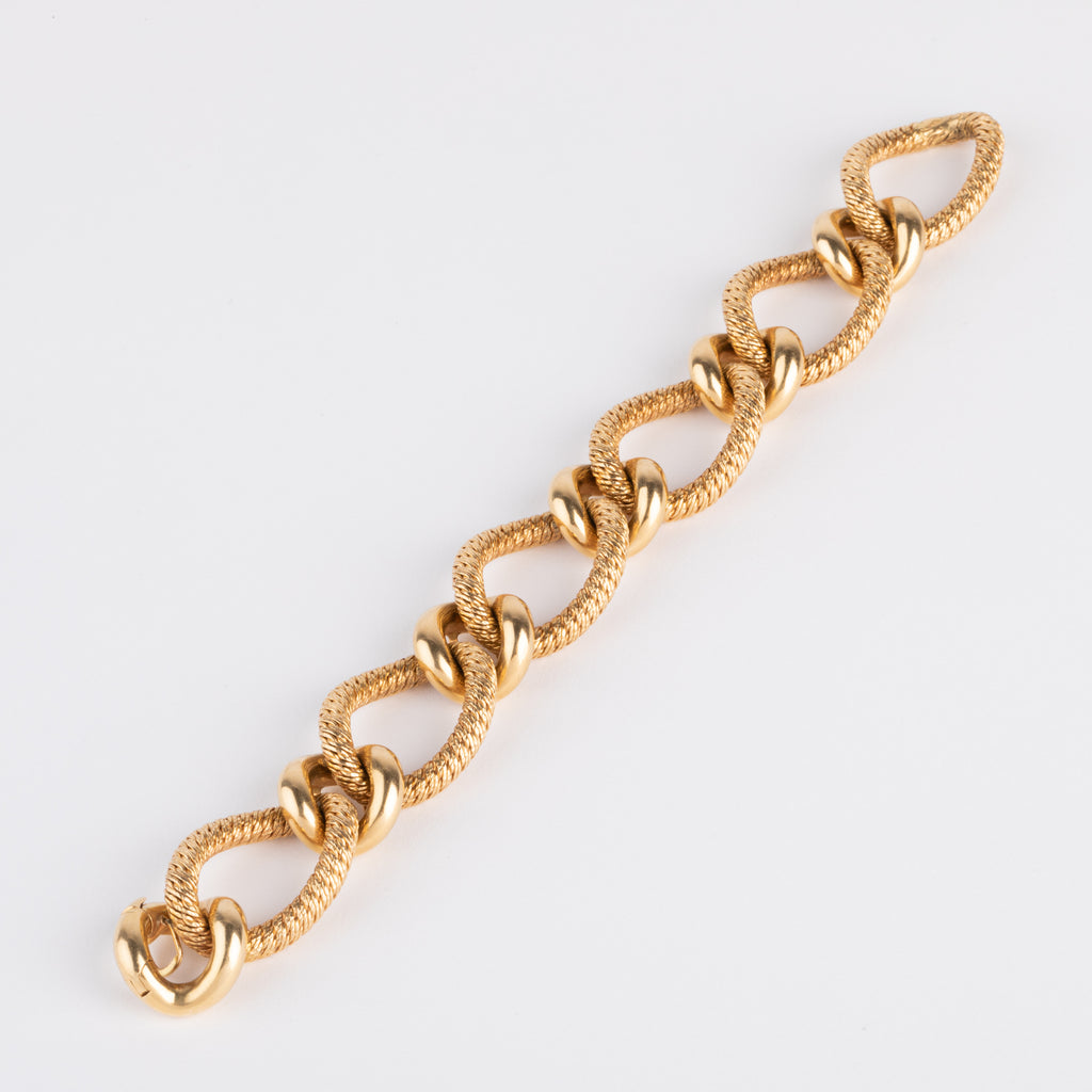 Bracelet en or jaune Georges Lenfant