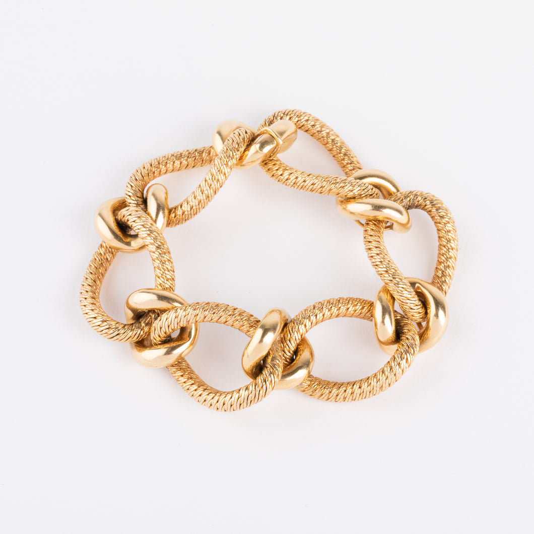 Bracelet en or jaune Georges Lenfant