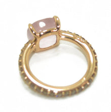 Charger l&#39;image dans la galerie, Bague signée Pomellato modèle baby en quartz rose - adalgyseboutique
