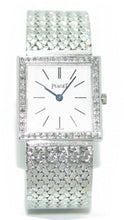 Charger l&#39;image dans la galerie, Montre Piaget or gris et diamant - adalgyseboutique
