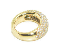 Charger l&#39;image dans la galerie, Bague jonc or jaune  en diamant de la maison Chaumet - adalgyseboutique
