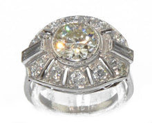 Charger l&#39;image dans la galerie, Bague or gris 18k ornée d&#39;un diamant - adalgyseboutique
