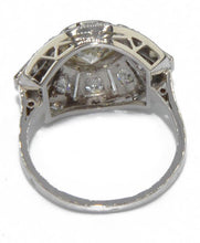 Charger l&#39;image dans la galerie, Bague or gris 18k ornée d&#39;un diamant - adalgyseboutique
