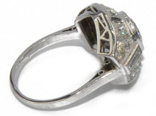 Charger l&#39;image dans la galerie, Bague or gris 18k ornée d&#39;un diamant - adalgyseboutique
