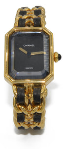 Montre Chanel ma première en métal doré