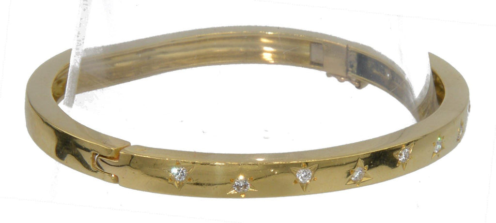 Bracelet ruban en or jaune - adalgyseboutique