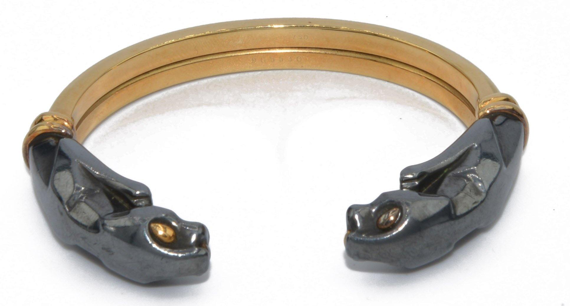 Bracelet signée de la maison Cartier modèle Panthere - adalgyseboutique