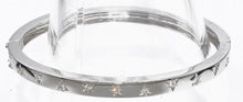 Charger l&#39;image dans la galerie, Bracelet jonc or blanc forme ruban - adalgyseboutique
