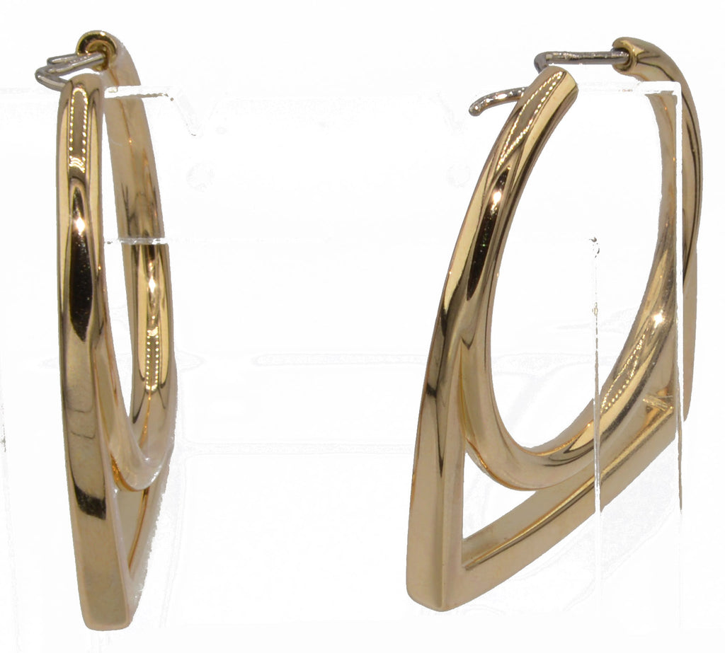 Paire de créoles Fred Success en or jaune