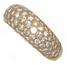 Charger l&#39;image dans la galerie, Bague jonc or jaune  en diamant de la maison Chaumet

