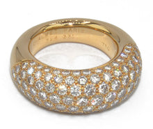 Charger l&#39;image dans la galerie, Bague jonc or jaune  en diamant de la maison Chaumet
