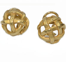 Charger l&#39;image dans la galerie, Boucles d&#39;oreilles or jaune Angela Cummings pour Tiffany
