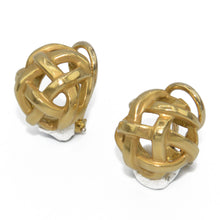 Charger l&#39;image dans la galerie, Boucles d&#39;oreilles or jaune Angela Cummings pour Tiffany
