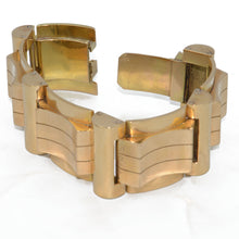 Charger l&#39;image dans la galerie, Bracelet tank or rose et jaune 18k
