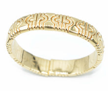 Charger l&#39;image dans la galerie, Bracelet jonc or jaune Bvlgari collection Parentesi
