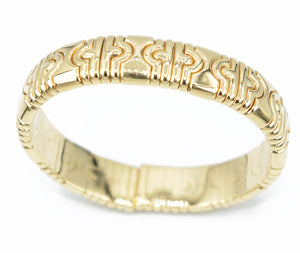 Bracelet jonc or jaune Bvlgari collection Parentesi