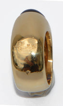Charger l&#39;image dans la galerie, Bague signée de la maison Pomellato en or jaune et cordiérite
