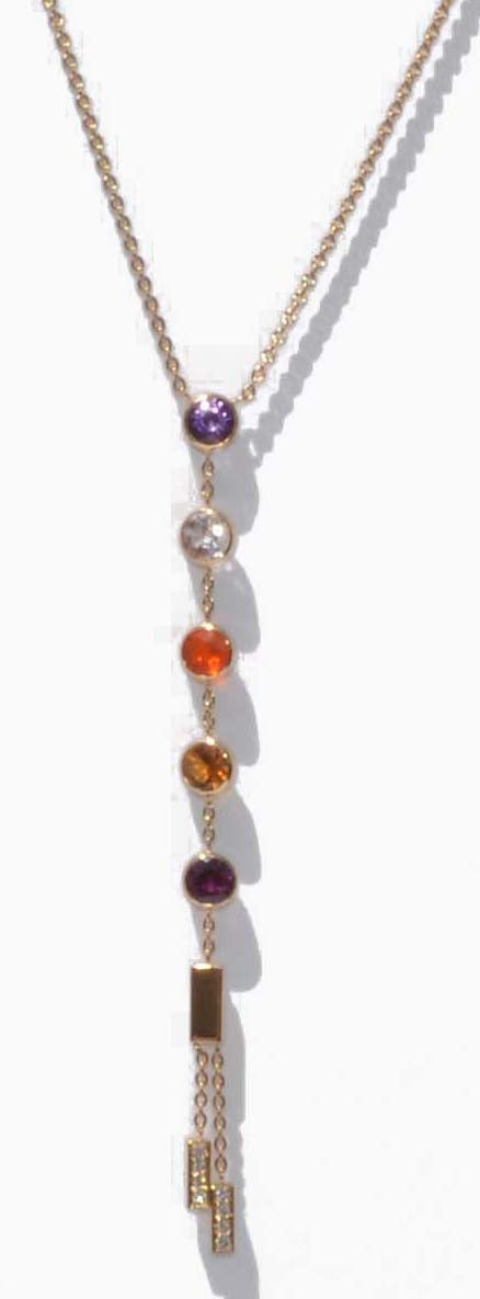 Collier or jaune de la maison Chaumet collection Amour